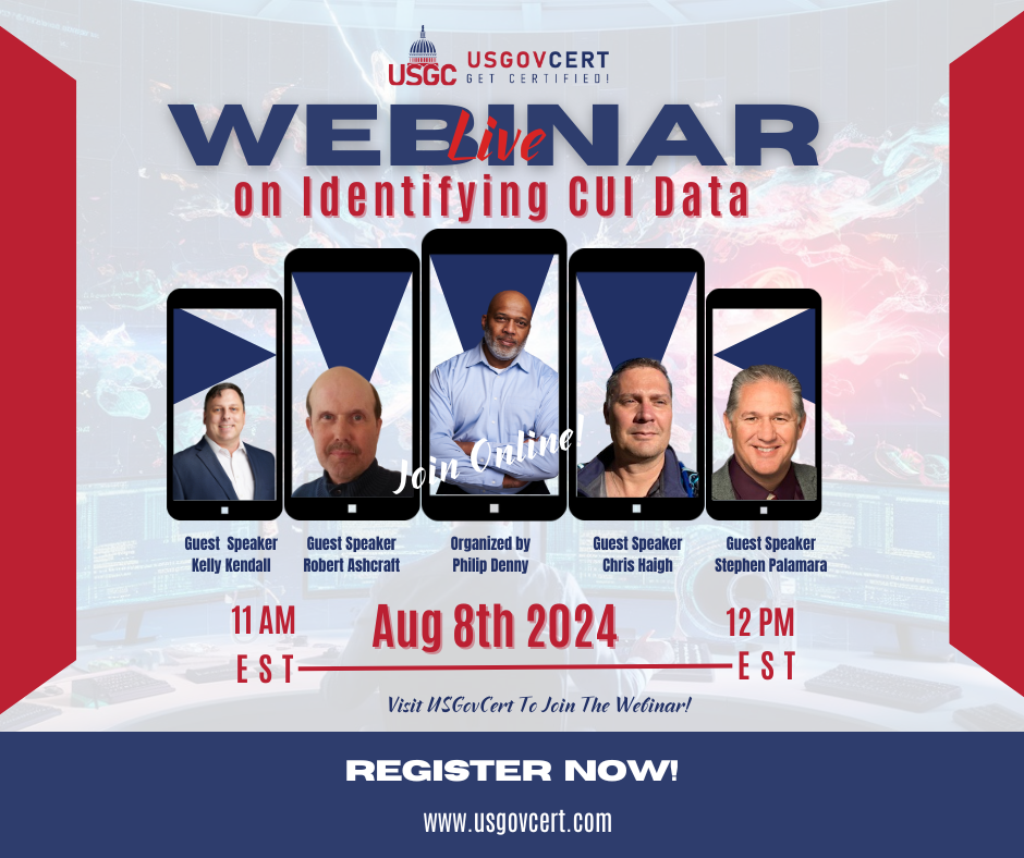 Webinar on Identifying CUI Data 